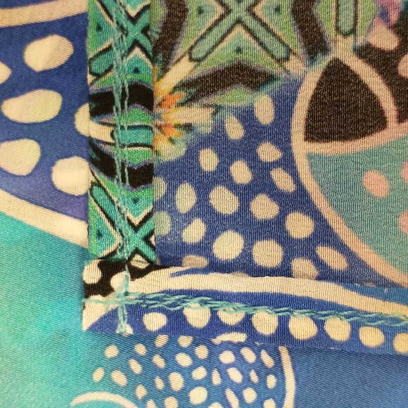 Amazing Shibori London Silk Kimono Jacket Psychedelic Frogs Handpainted & Print - Picture 11 of 11